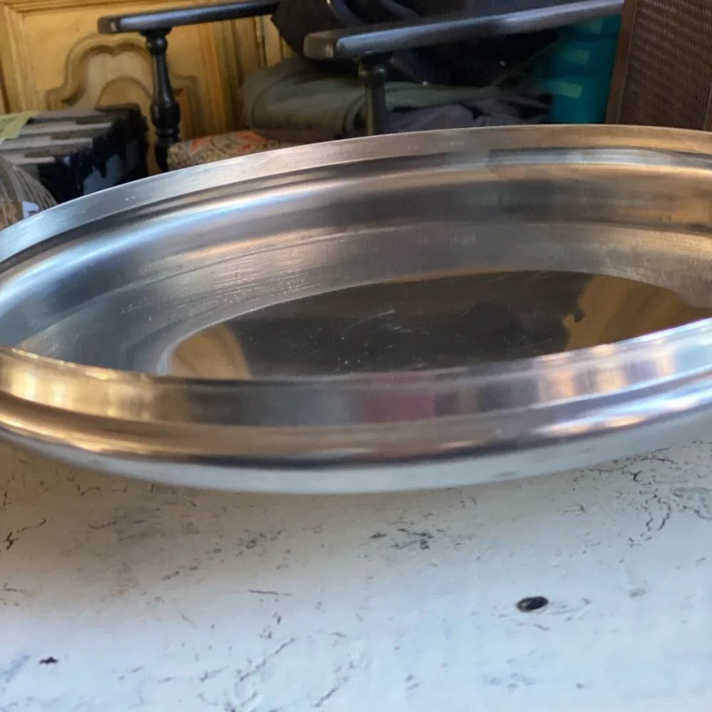 1 Revere Ware 12” ( 11 3/4”) Stainless Steel Lid